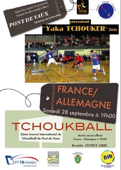 Tchoukball : un France Allemagne à La Verchère