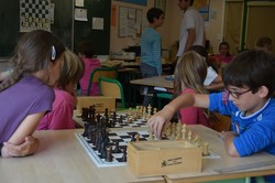 Initiation au jeu d'échecs pour les 2 classes