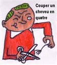 Couper un cheveu en quatre